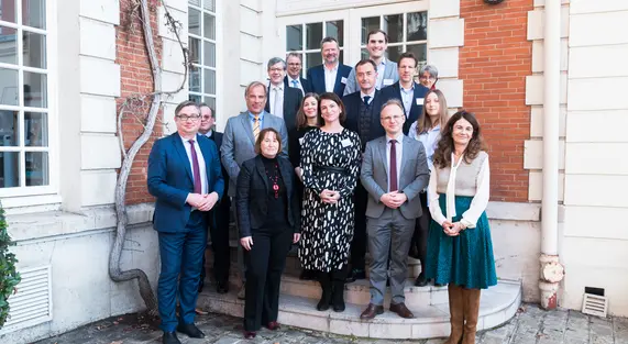 Photo de groupe du conseil d'administration