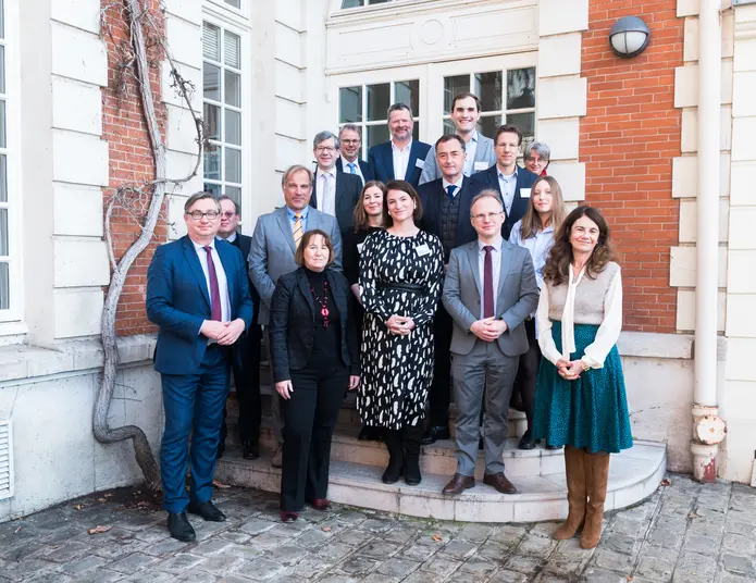 Photo de groupe du conseil d'administration