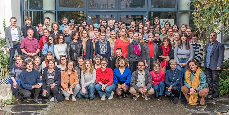 Photo de groupe des agents de l'OFAJ