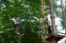 Visite du parc d'escalade