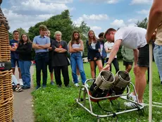 Explication du fonctionnement d'une montgolfière