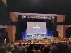 Expérience tapis rouge et projection de la série Herrhausen, avec Oliver Masucci