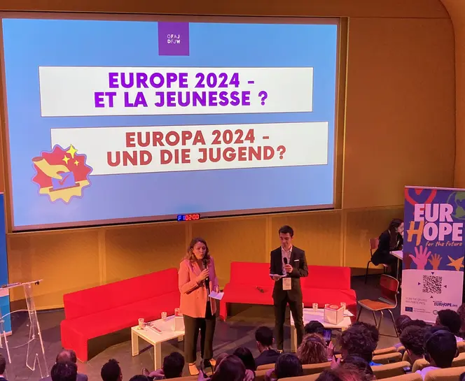 Débat sur l'Europe et la jeunesse en 2024